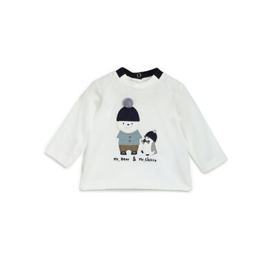 Boys Bronze Printed Long Sleeve T-Shirt